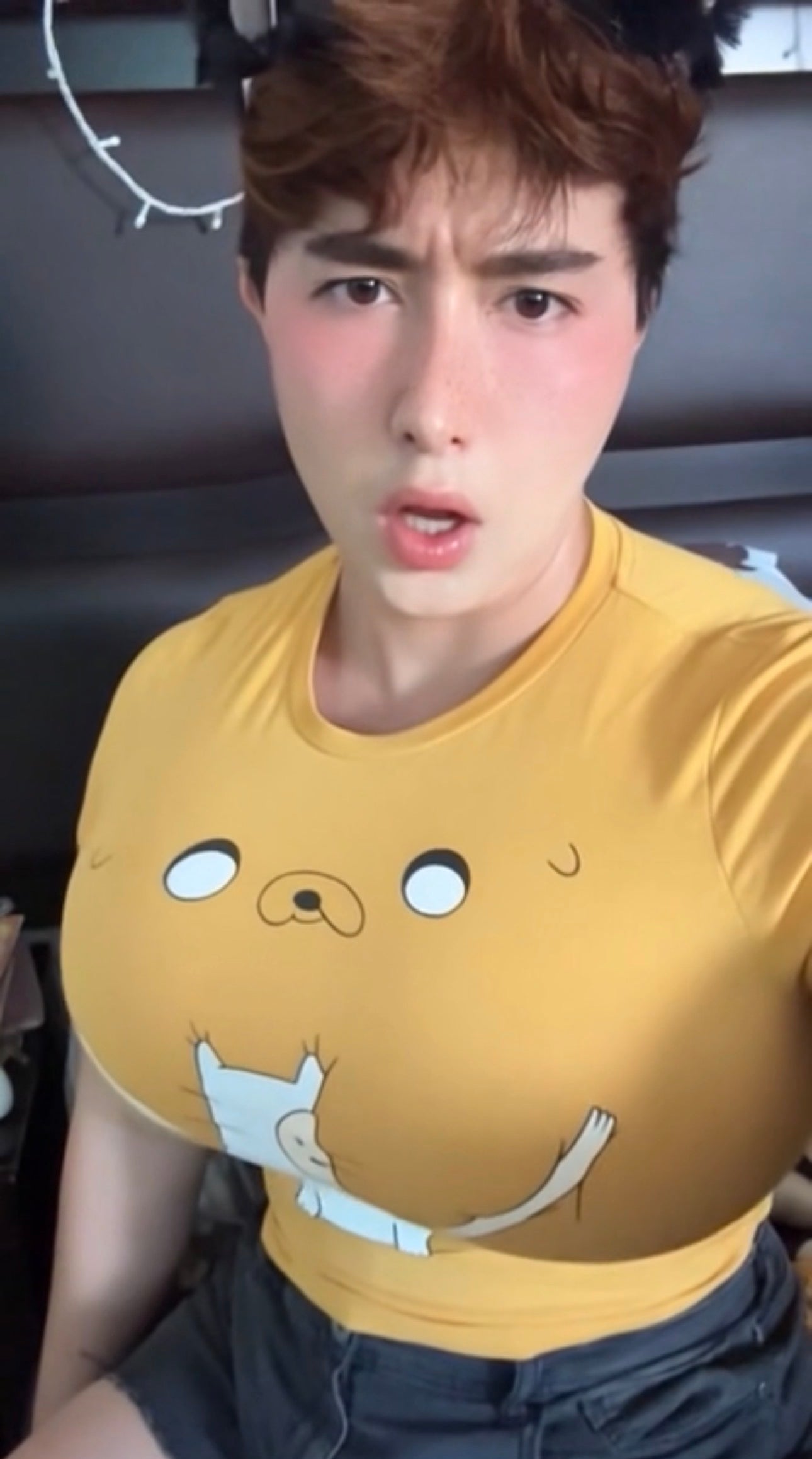 Crop top Adventure Time Marky Time Travel