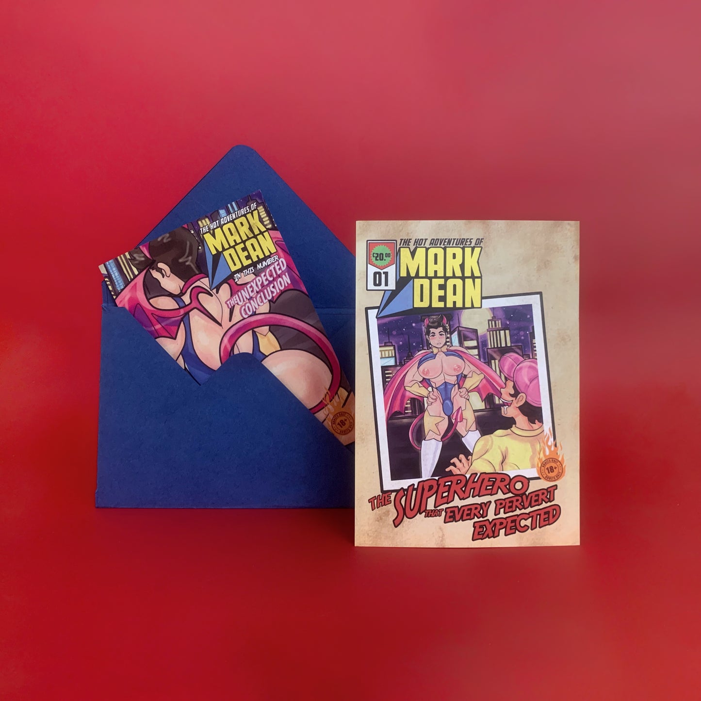 Artículos de Colección Mark Dean 6 Postal Comic