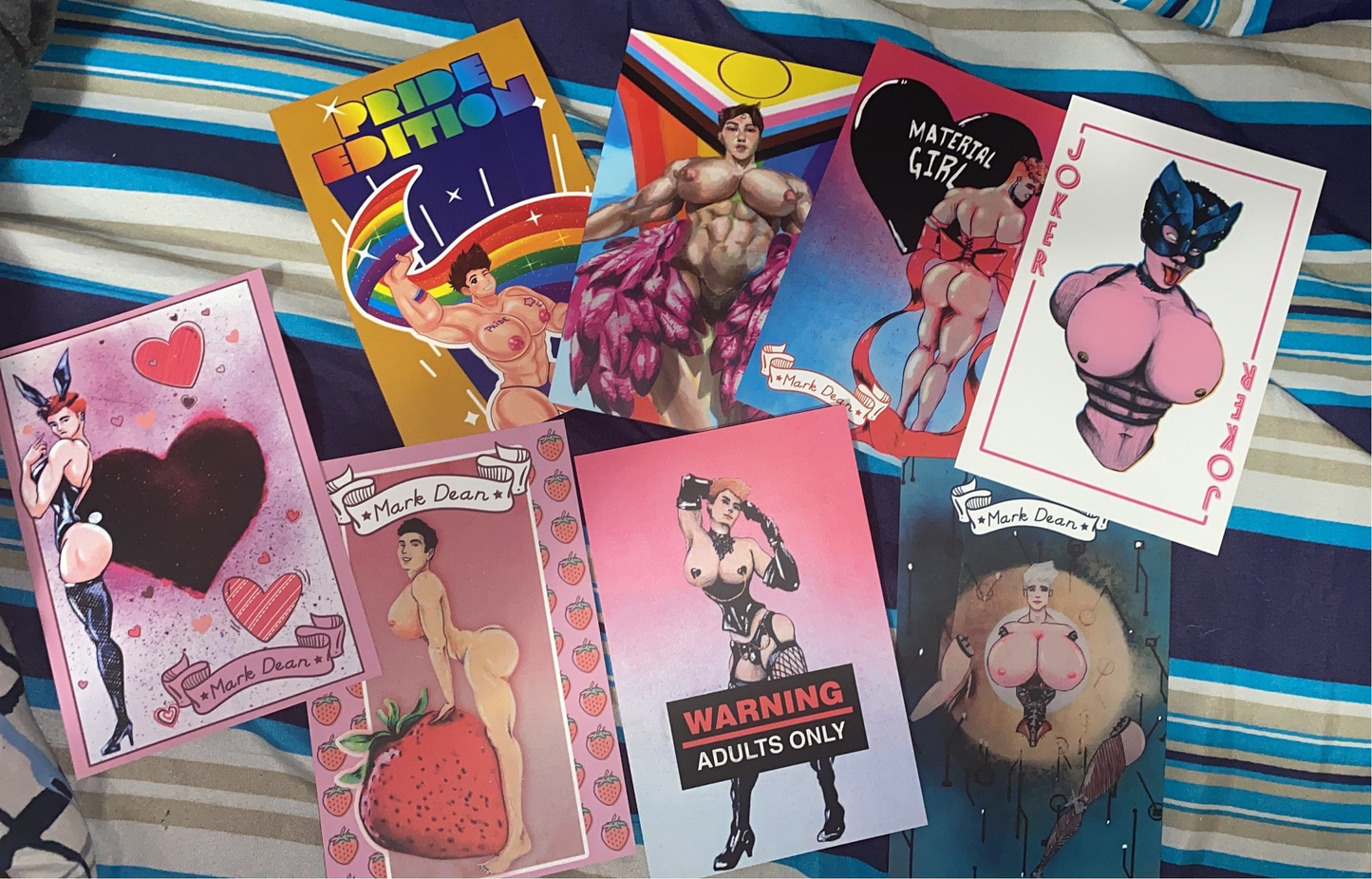 Artículos de colección Postales Mark Dean